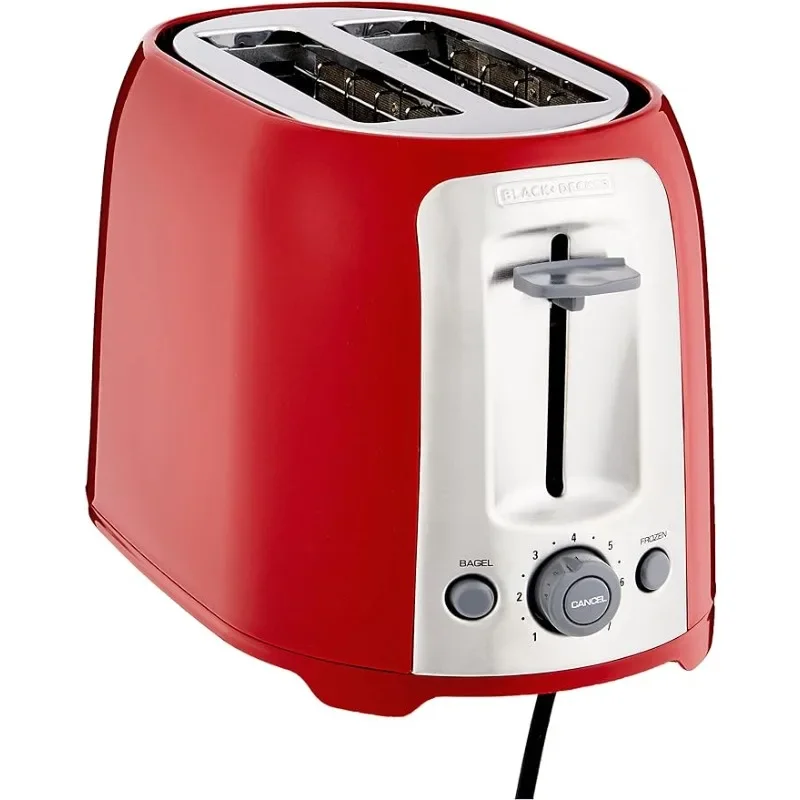 

2-Slice Toaster, Red