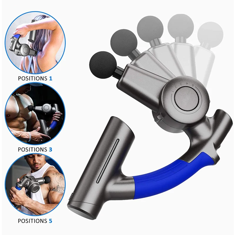 

Amazon's hot fascia massage gun Portable muscle massage gun 4 Speeds Cordless Handheld Deep Tissue & Muscle Massage gun