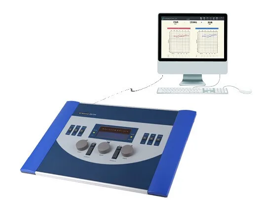 Автоматический аудиометр медицинский портативный диагностический на базе ПК