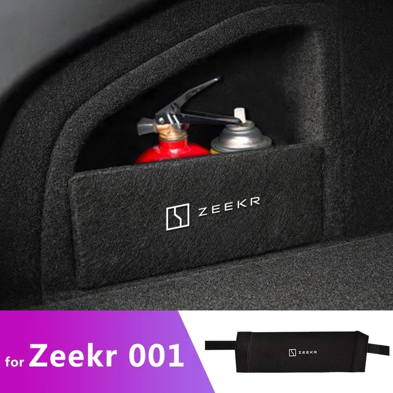 

Перегородка заднего отделения для хранения, подходит для Zeekr 001, задняя запасная перегородка, задняя багажная коробка для хранения, модификация интерьера