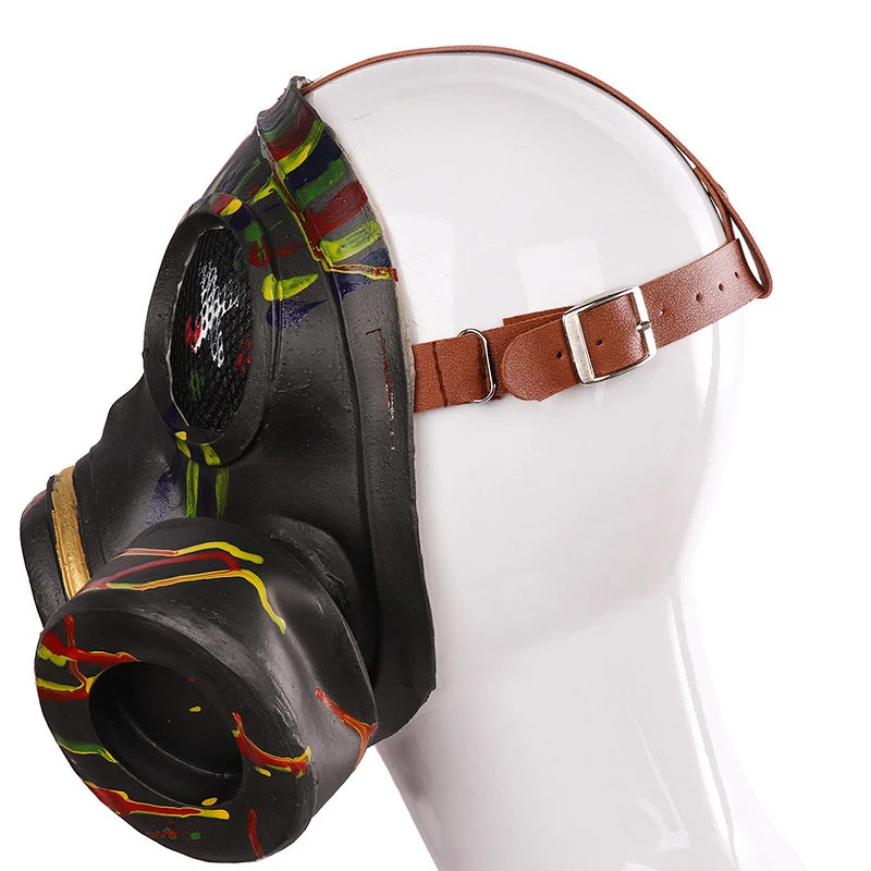 Лидер продаж цветная маска для секса стимпанк модная противогаз респиратор на