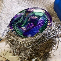 lava dragon egg glowing dinosaur egg collection dinosaur egg statue resin dragon egg souvenir crystal mineral gems gift giving