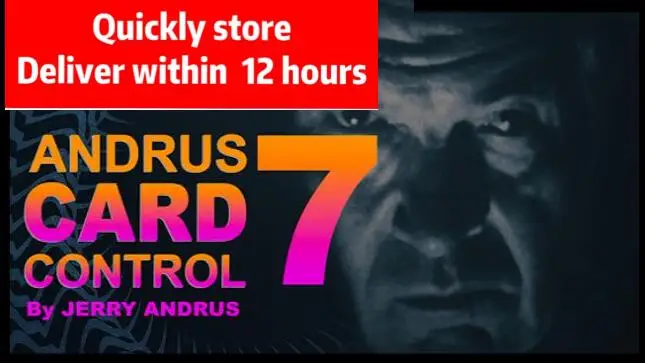 

2021 Andrus карта управления 7 от Jerry Andrus Волшебные трюки