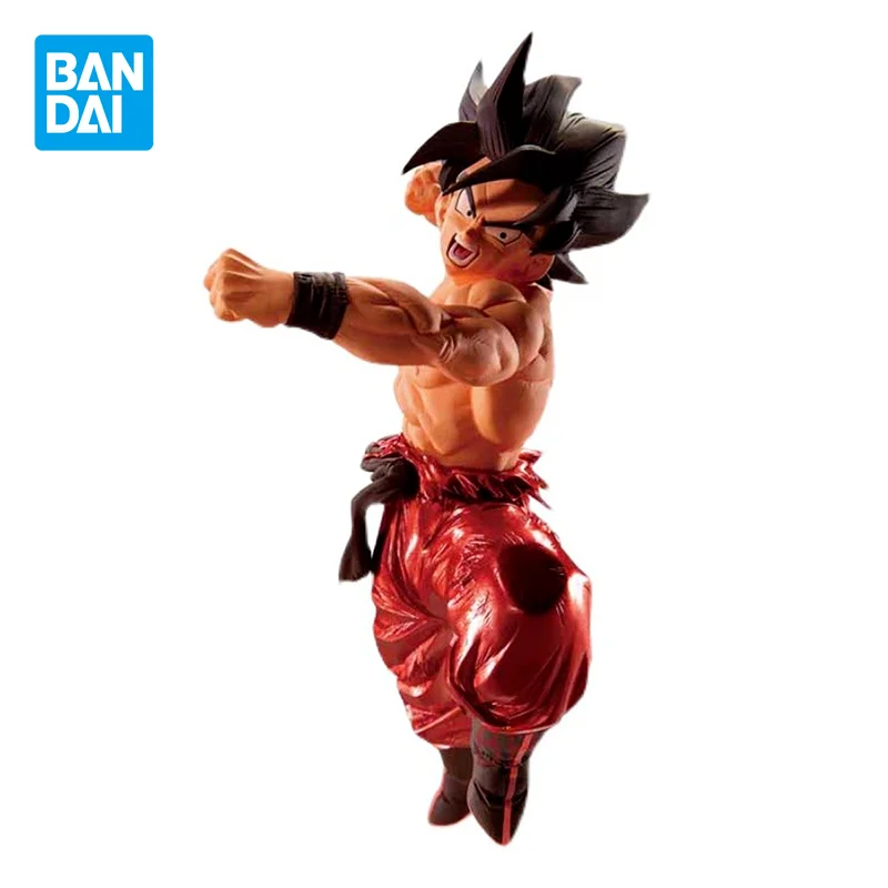 

Bandai Original Dragon Ball Z Anime Figure Son Goku BOS Action Figure Toys for Boys Girls Kids Gifts Collectible Model Ornaments