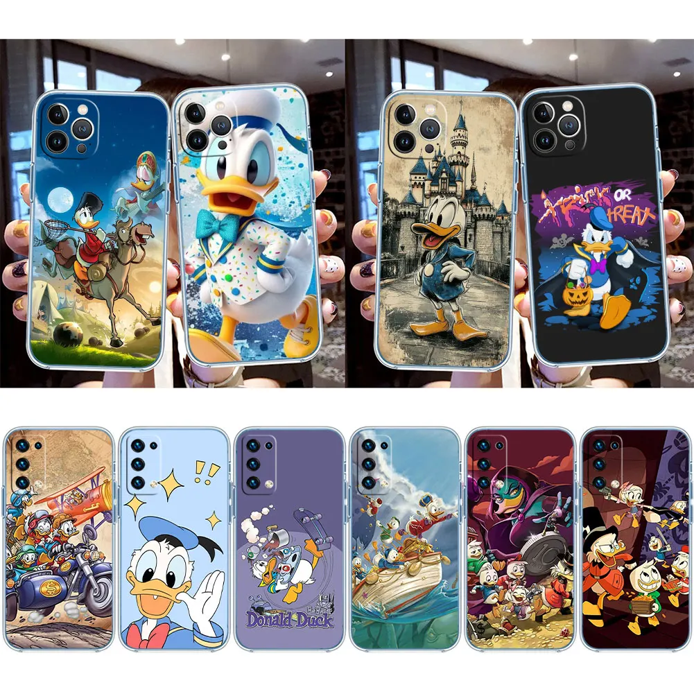 DuckTales Дональд Дак чехол для телефона Moto One Zoom Vision Macro Action Hyper Fusion G8 G9 G10 G20 Plus Play Power Pro