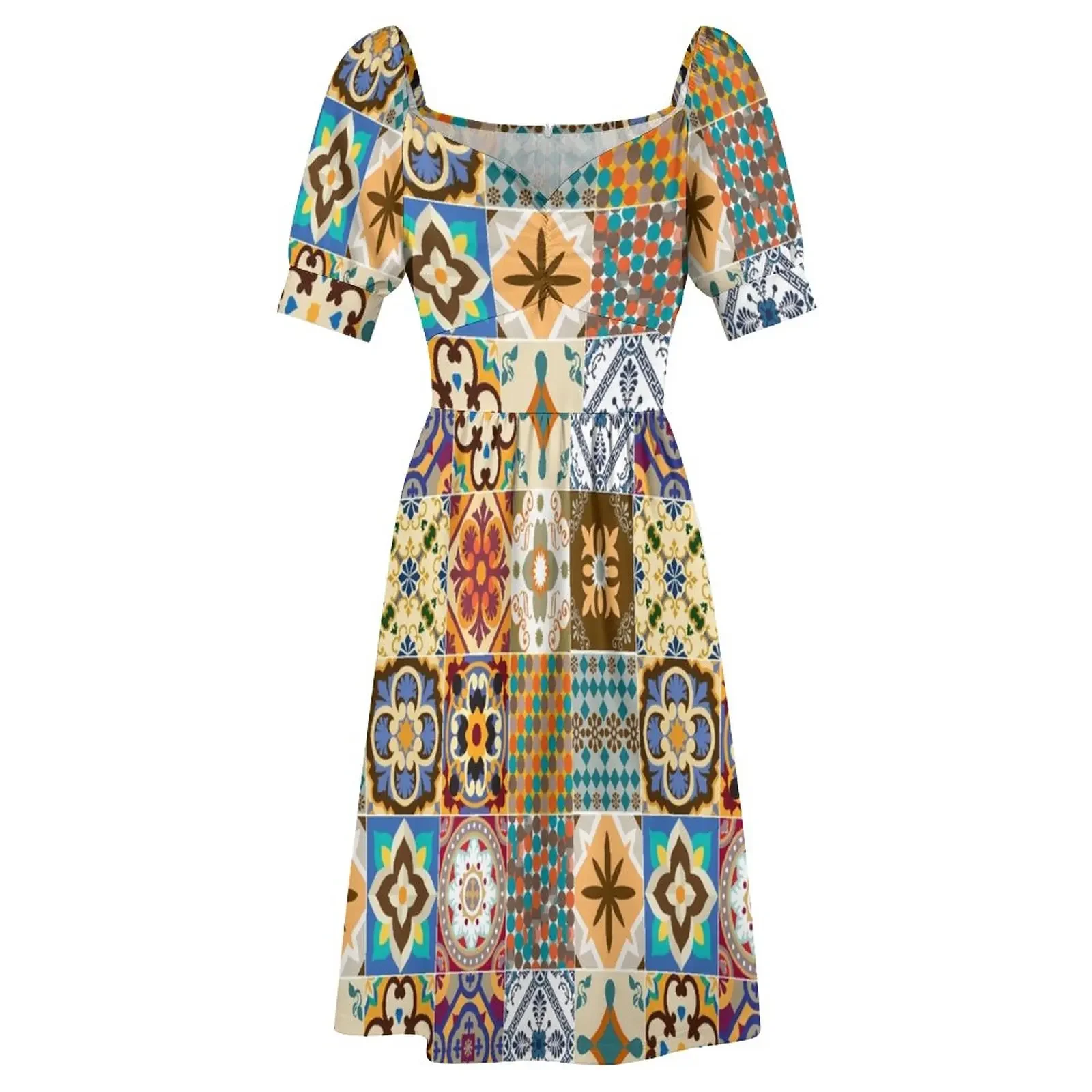 Платье из полиэстера