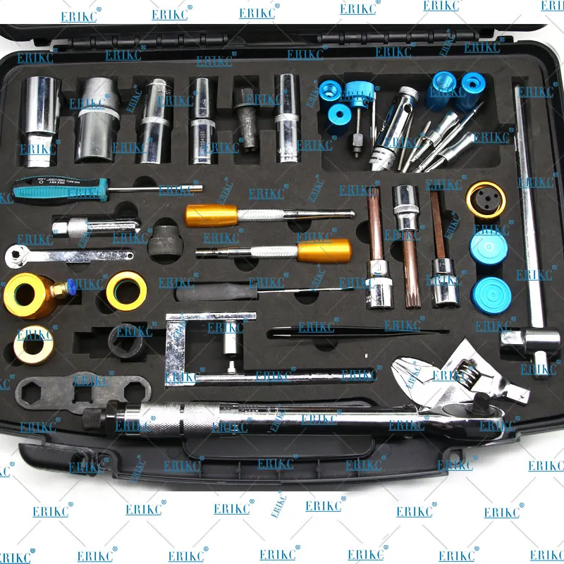 

ERIKC 40PCS crdi injector Disassembly repair tools cr clamp common rail injector dismantling tools