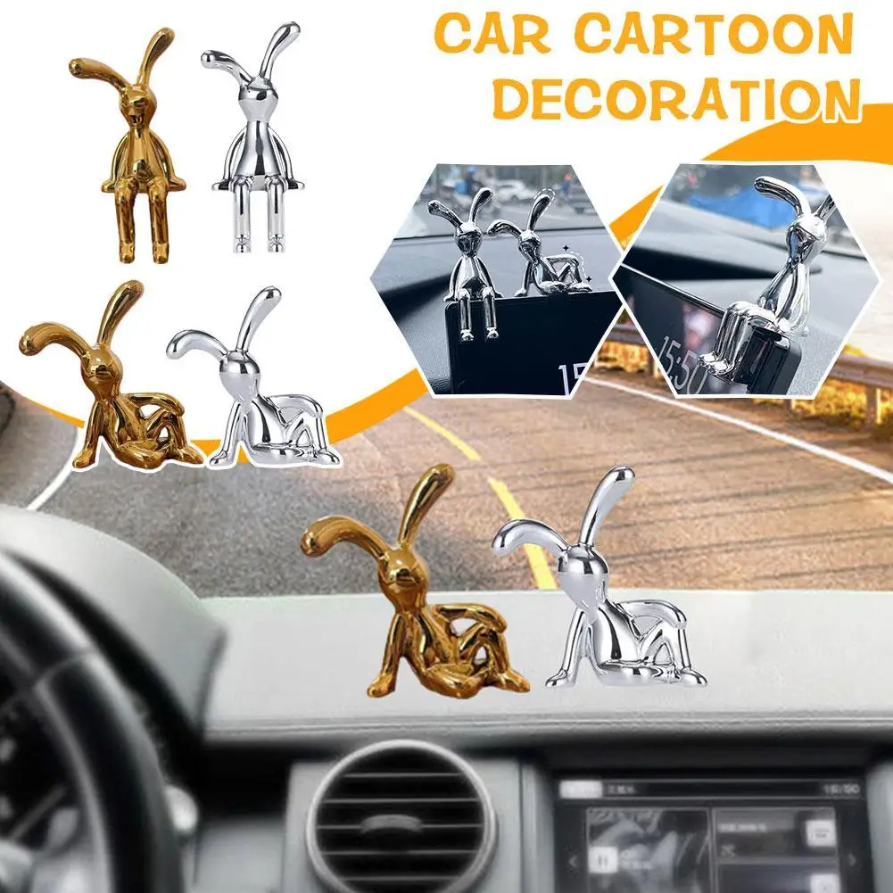 

2024 New Creative Unique Design Cartoon Animal Center Console Decoration For Car Interior Decor Accessories
