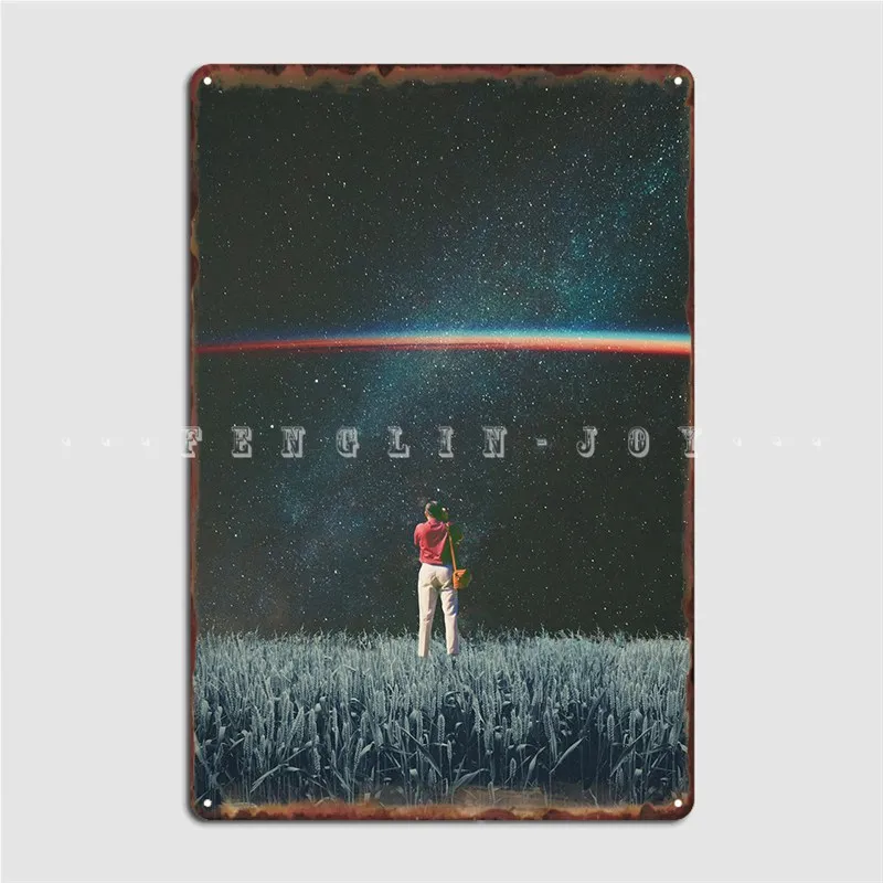 

Saw The Light Metal Sign Pub Mural Designing Poster Tin Sign Posters