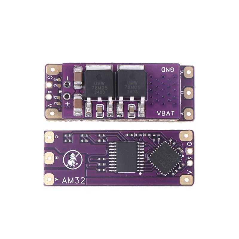 1 шт. 2-4S 32-битный ESC AM32 расширенная версия 40A регулятор скорости высокой мощности