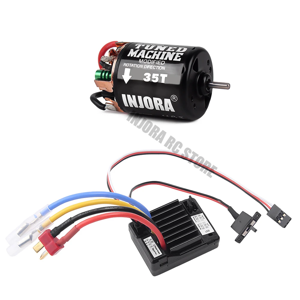 Водонепроницаемый ESC контроллер скорости и 540 мотор для 1/10 RC Гусеничный осевой SCX10 90046 AXI03007 TRX-4