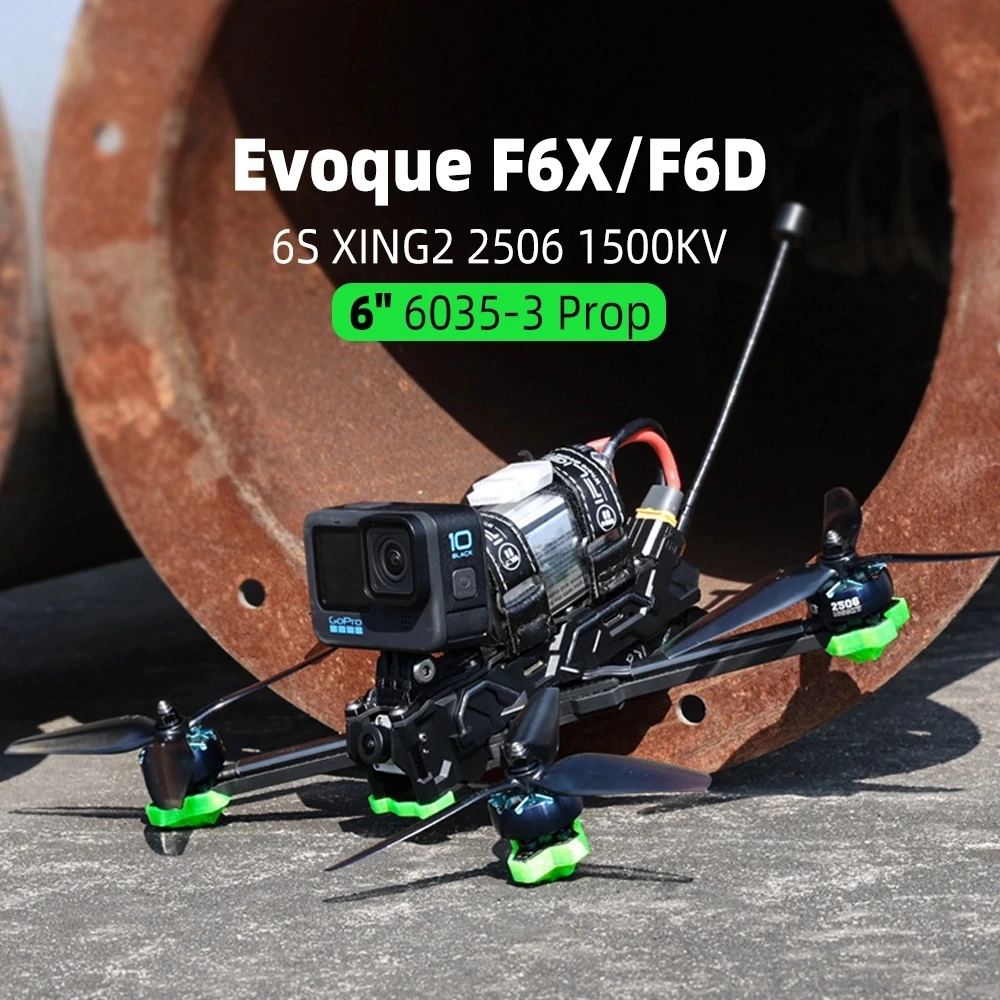 

Iplight Nazgul Evoque F6 HD 6 дюймов 6S FPV Drone BNF F6X F6D Squashed-X /DC Геометрия с камерой Caddx Vista HD система для FPV