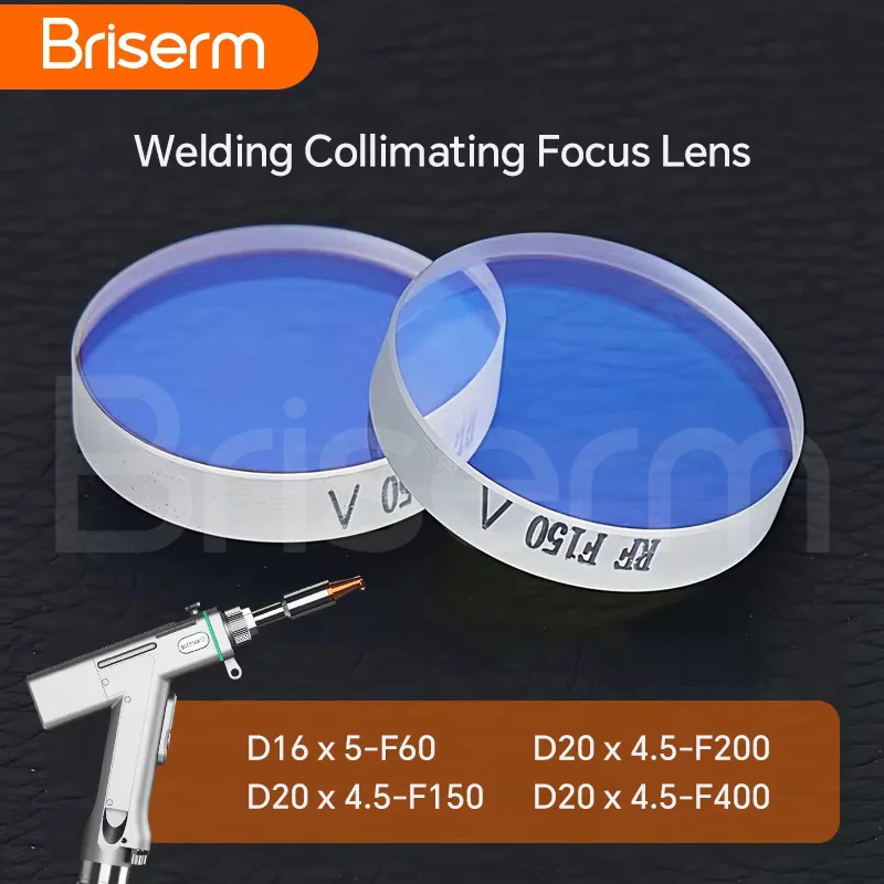 

Линза для лазерной сварки Briserm D20x4.5 F150 F200 F400 F800 D16x5 F60