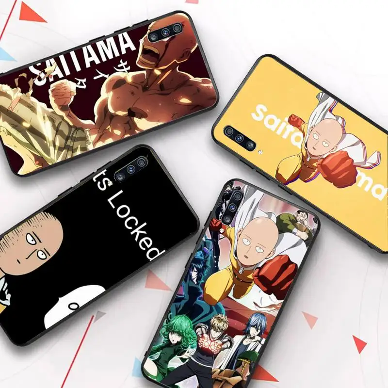 

Anime One Punch Man Phone Case for Samsung Galaxy A 51 30s a71 Soft Silicone Cover for A21s A70 10 A30 Capa