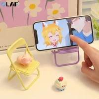 portable phone stand holder desktop chair stand 4 color adjustable macaron color stand mini mobile phone stand