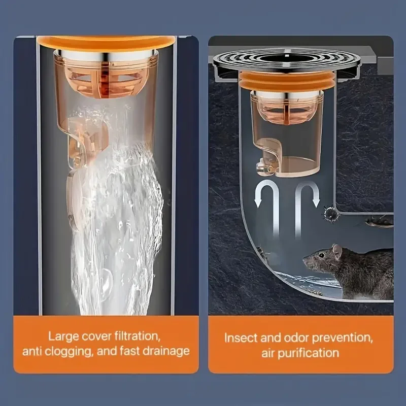 Декоративный вентилятор для кухонных стоков удаляющий запах реверсивный поток