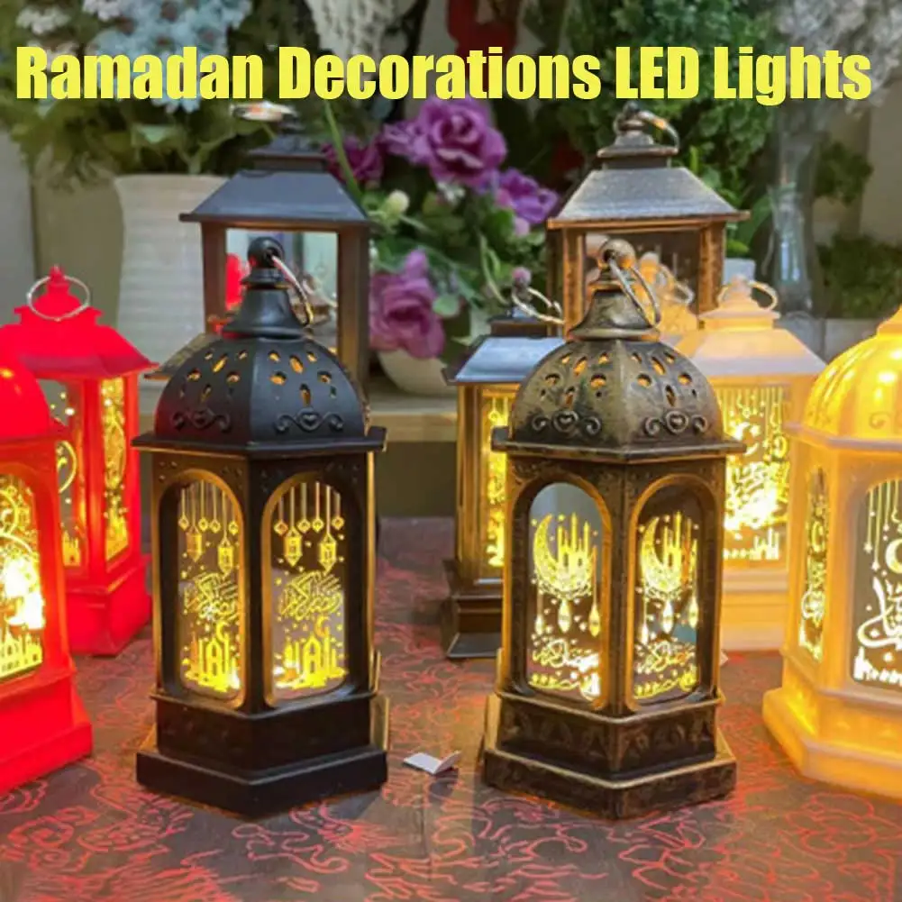 

1 шт. EID MUBARAK светодиодные светильники для ветра, светодиодные гирлянды для мусульманской вечеринки, огни Рамадана, ИД, адга, подарок, ислам