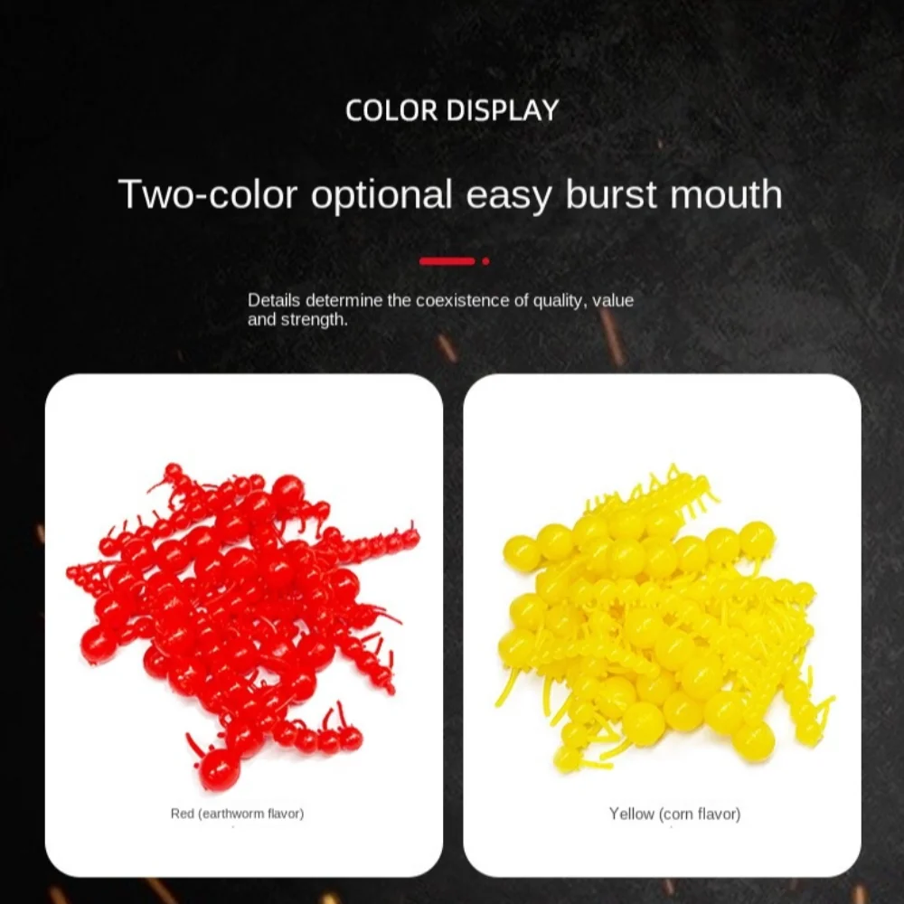 500/300/100 зерен рыболовная желейная приманка мягкая реалистичная для лосося рыбы