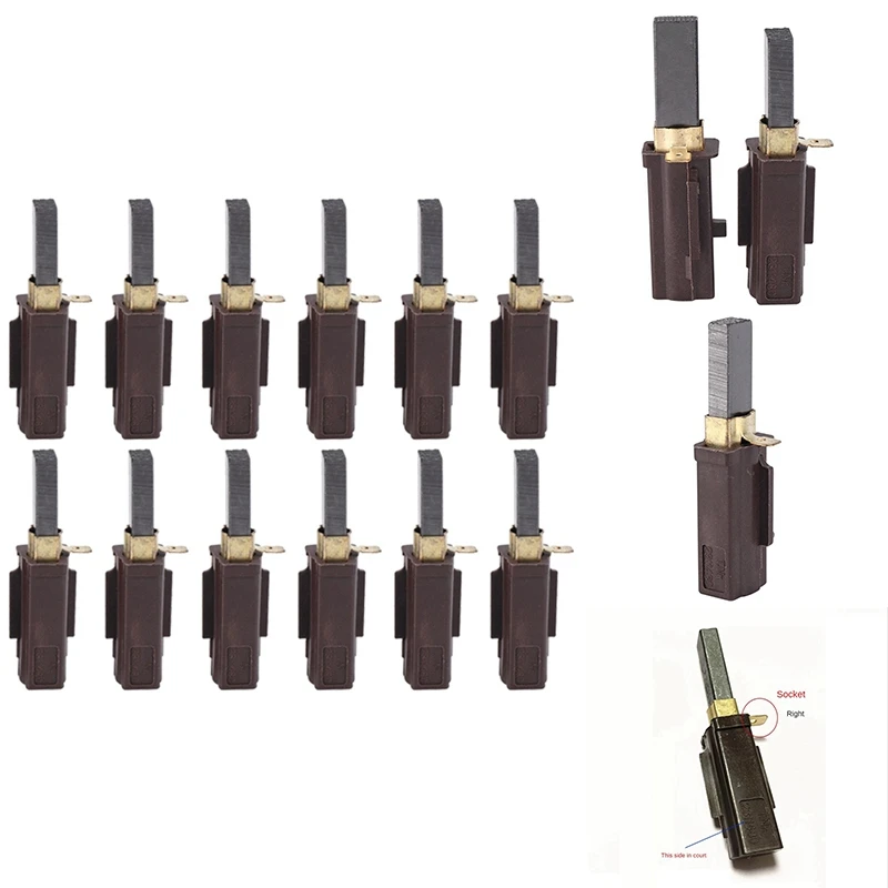 

8Piece Vacuum Cleaner Motor Carbon Brush 2311480 333261 33326-1 Parts For Ametek Lamb Tools