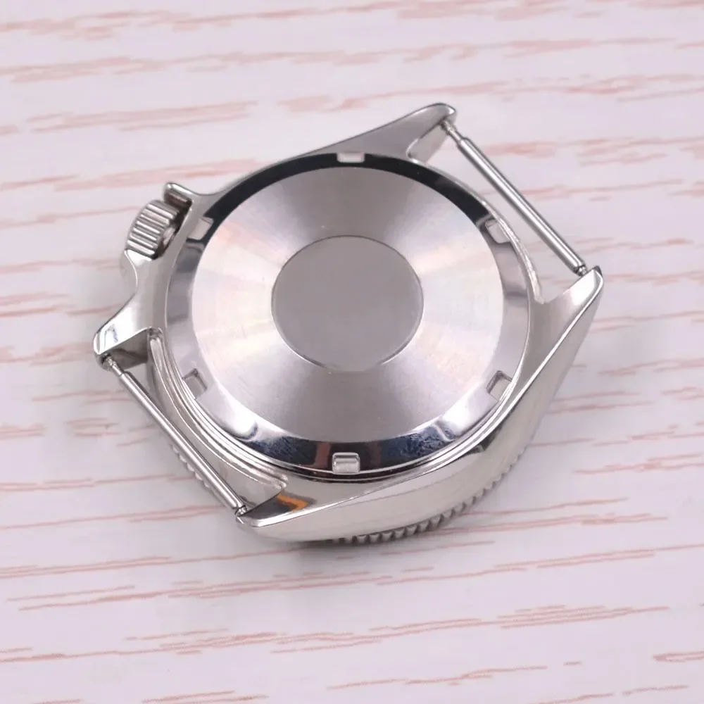 Часы 37 мм Φ черный/синий Безель сапфировое стекло нержавеющая сталь Fit NH35 NH36