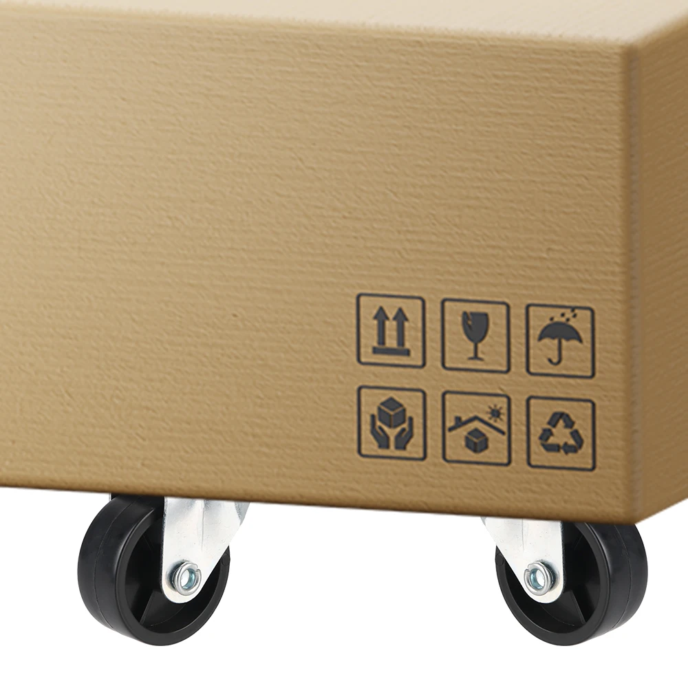 Передвижная треугольная железная операторская тележка 3 колеса