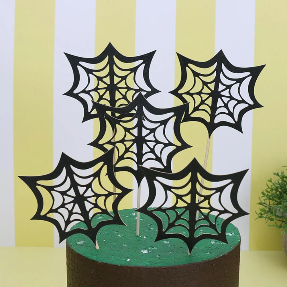 

Picks Cupcaketopper Spider Web Toothpicksfriut Fruit Appetizercocktail