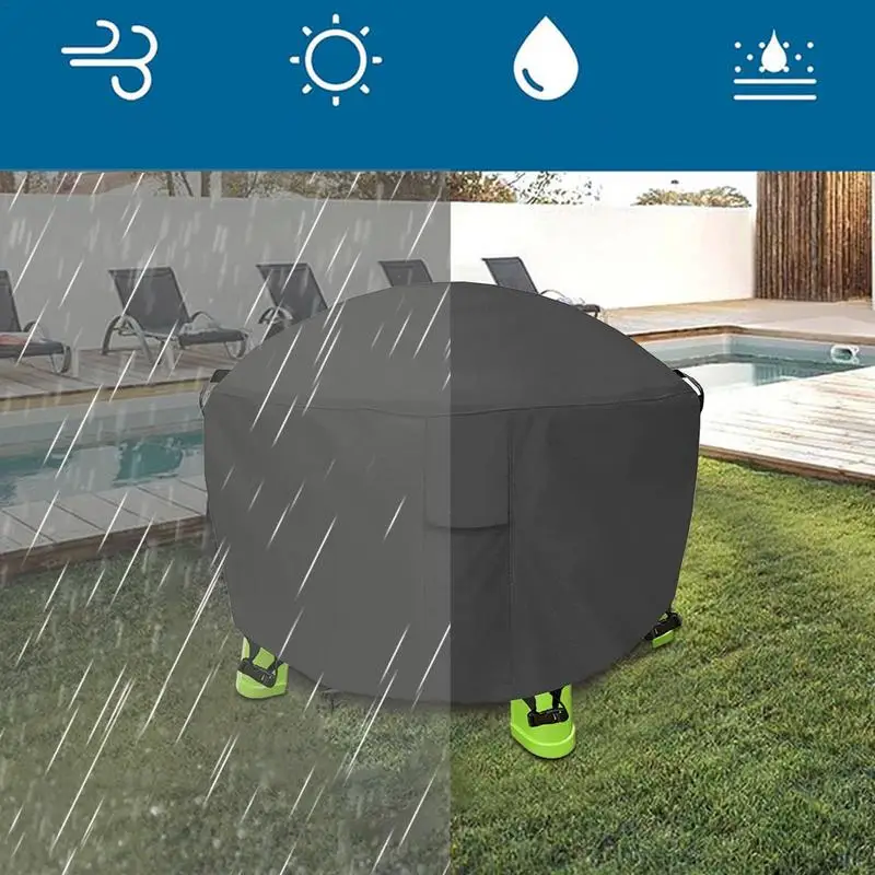 

Water Table Cover Waterproof Summer Protective Table Cover Multipurpose Anti UV Sunblock Dust Cover For Outdoor Playing Activity