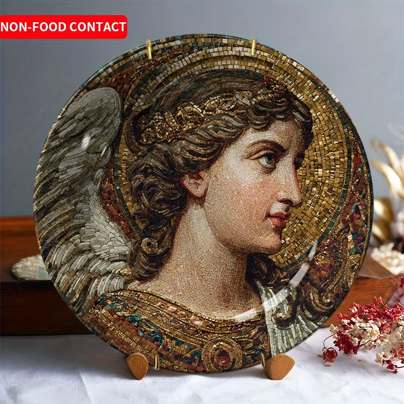 

Керамическая декоративная тарелка «Ангельский Ореол»