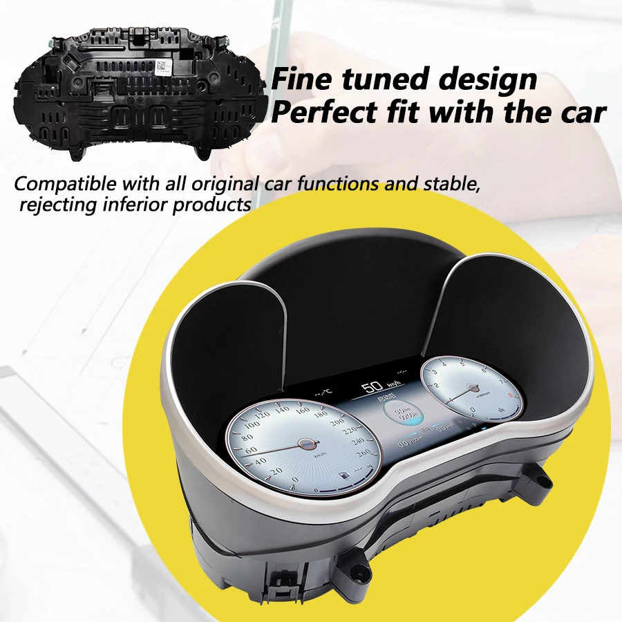 Автомобильный цифровой кластер для Benz A/CLA/C/E Class W205 GLC X205 W204 W212 W176 2011-2018