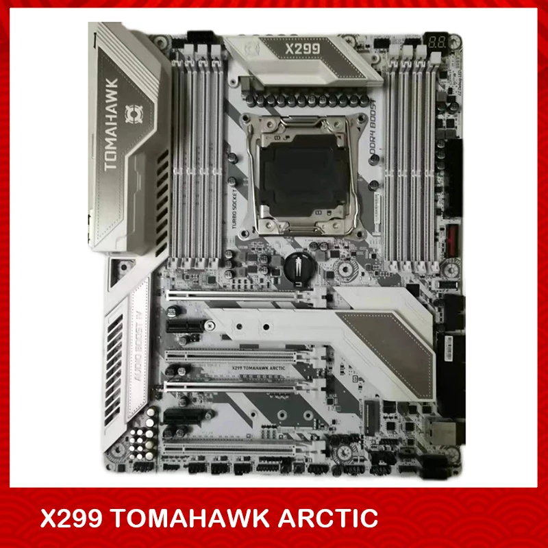

Original Desktop Motherboard For Msi X299 TOMAHAWK ARCTIC LGA2066 Support I9-7900X I7-7820X DDR4 ATX Fully Tested
