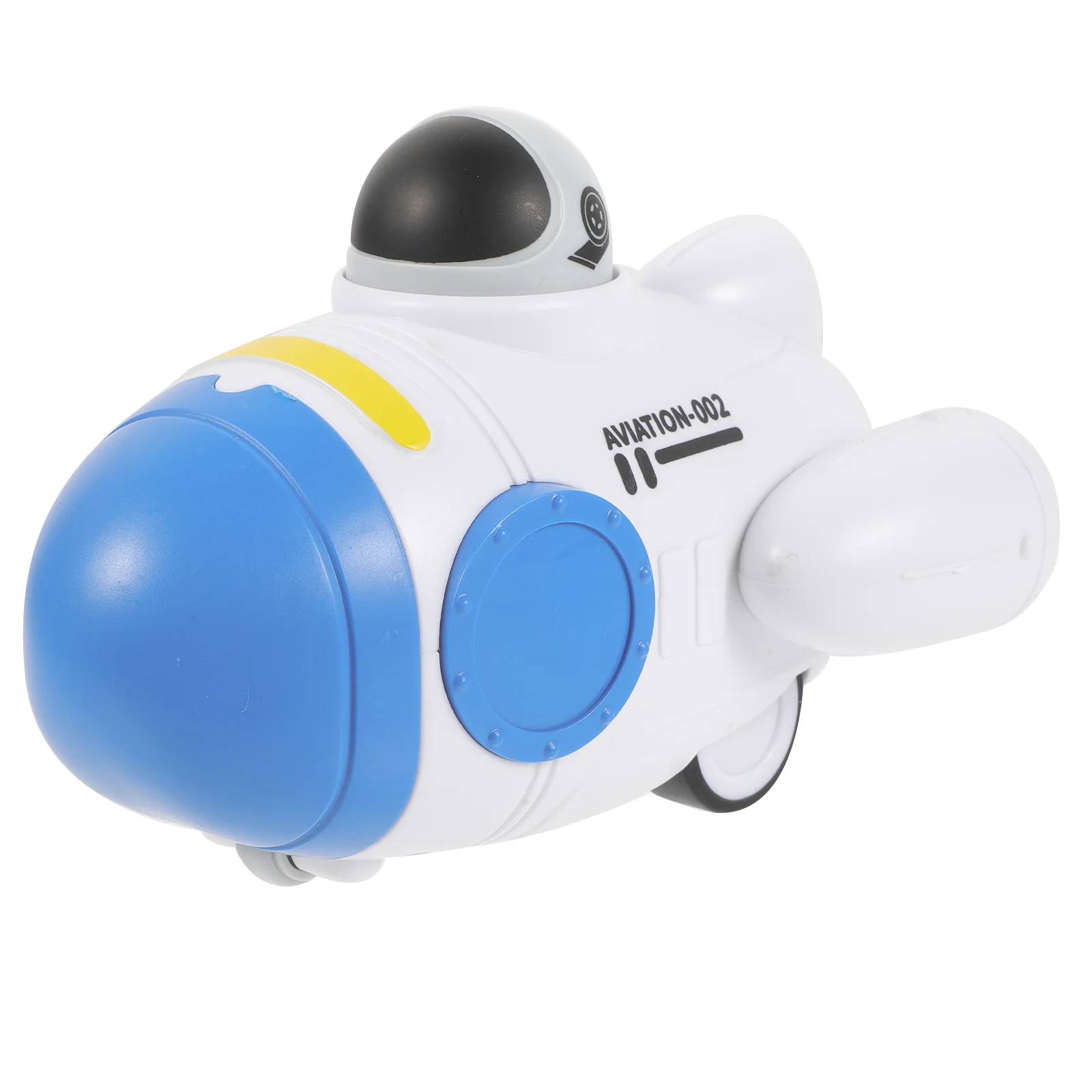 

Plastic Rocket Toy Desktop Decor Plastic Aircraft Plaything Kid Rocket Toy Pretend Play Rocket