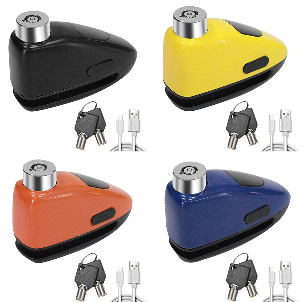 

Замок с защитой от кражи, замок с дисковым тормозом типа C USB для велосипеда, скутера, защиты от кражи, аксессуары для мотоциклов