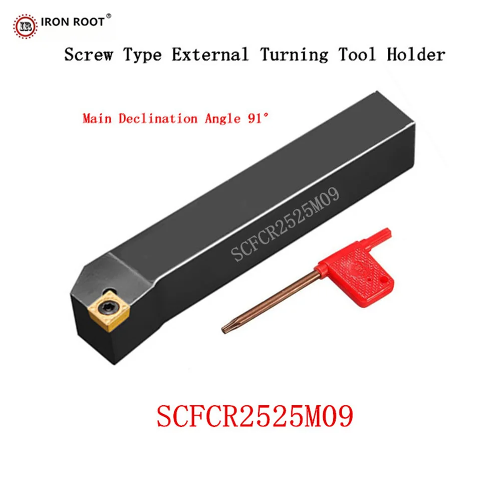 Внешний токарный держатель IRON ROOT 1P SCFCR 1212H09 SCFCL1616H09 2020H09 SCFCL 2525H09 станок с ЧПУ