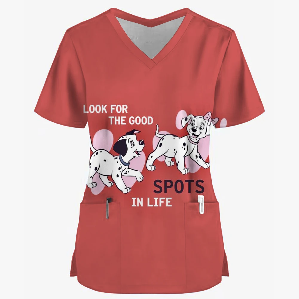 Топы для фармацевта стоматолога ветеринарной медсестры Disney 101 далматинцев