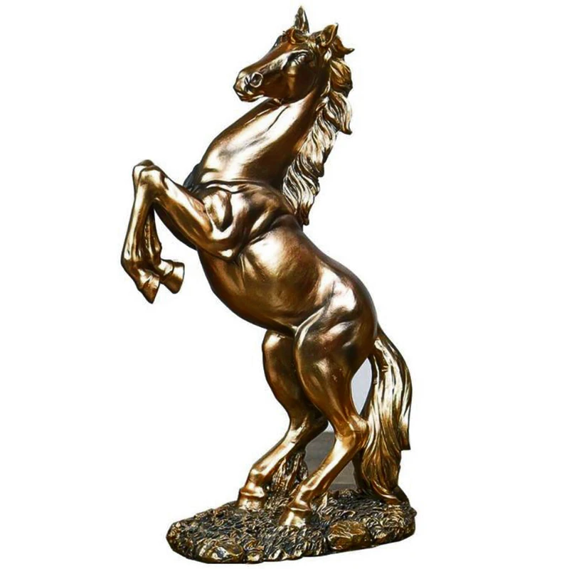 

Художественная Скульптура, украшение летающей лошади в европейском стиле, подарки на новоселье