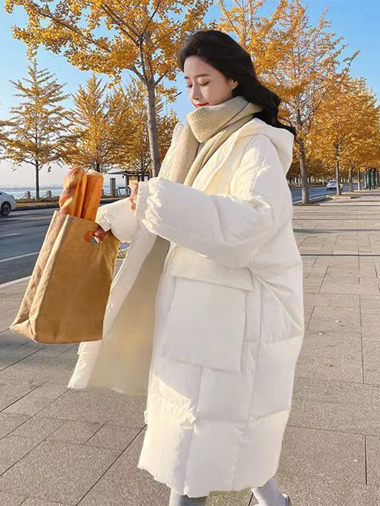 Winter Autumn Fashion Women's  Baggy Jackets Coat  Long Oversized  Ladies Coat Padded  Casual Jackets Outwear