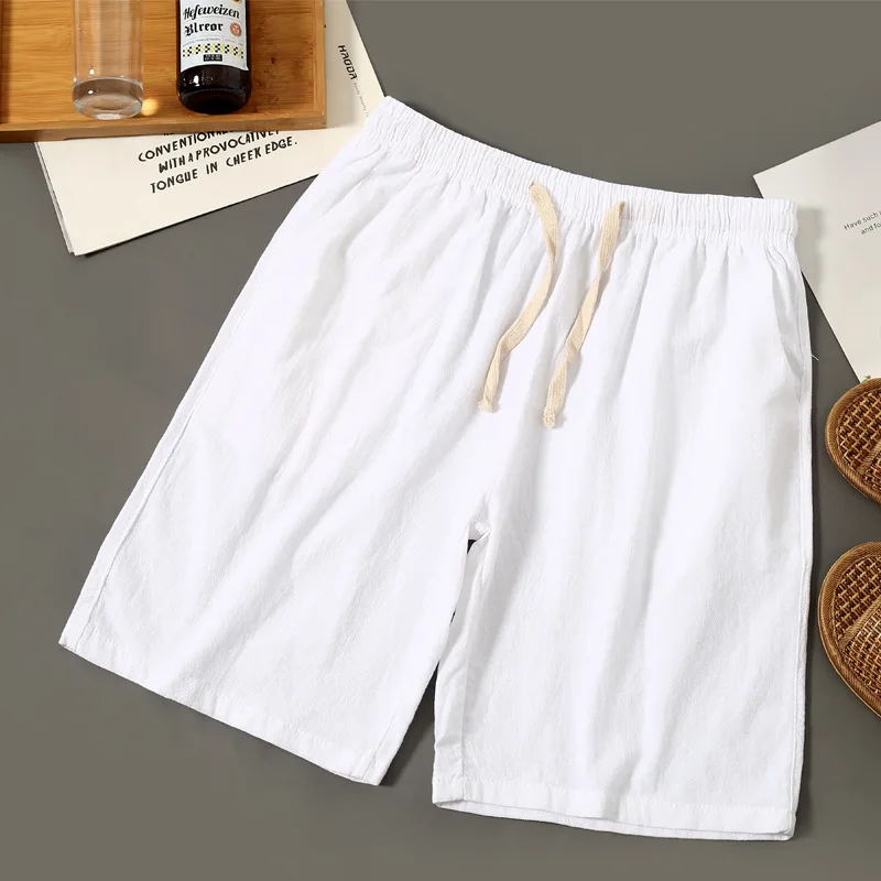 Шорты BOLUBAO мужские однотонные модные пляжные с кулиской повседневные Прямые