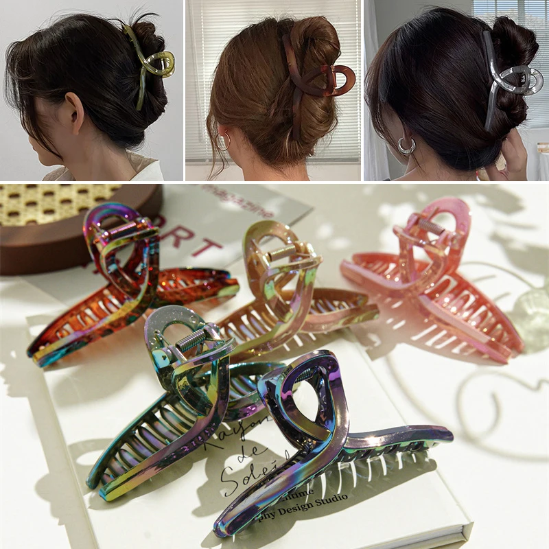 

Женская заколка для волос с перехлёстом, 1 шт.