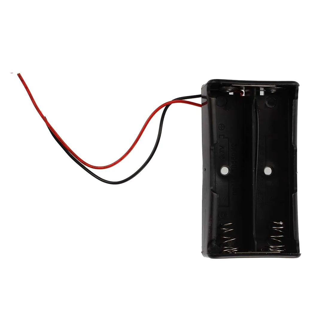 6 шт. черный пластик 2 x 3 7 В 18650 тип держатель батареи коробка