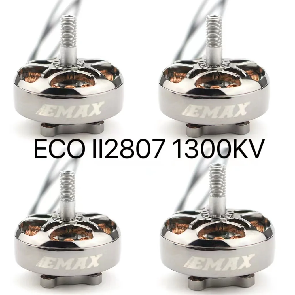 

4 шт. EMAX ECOII серии ECO II 2807 6S кв бесщеточный двигатель для FPV гоночного дрона RC Diy части