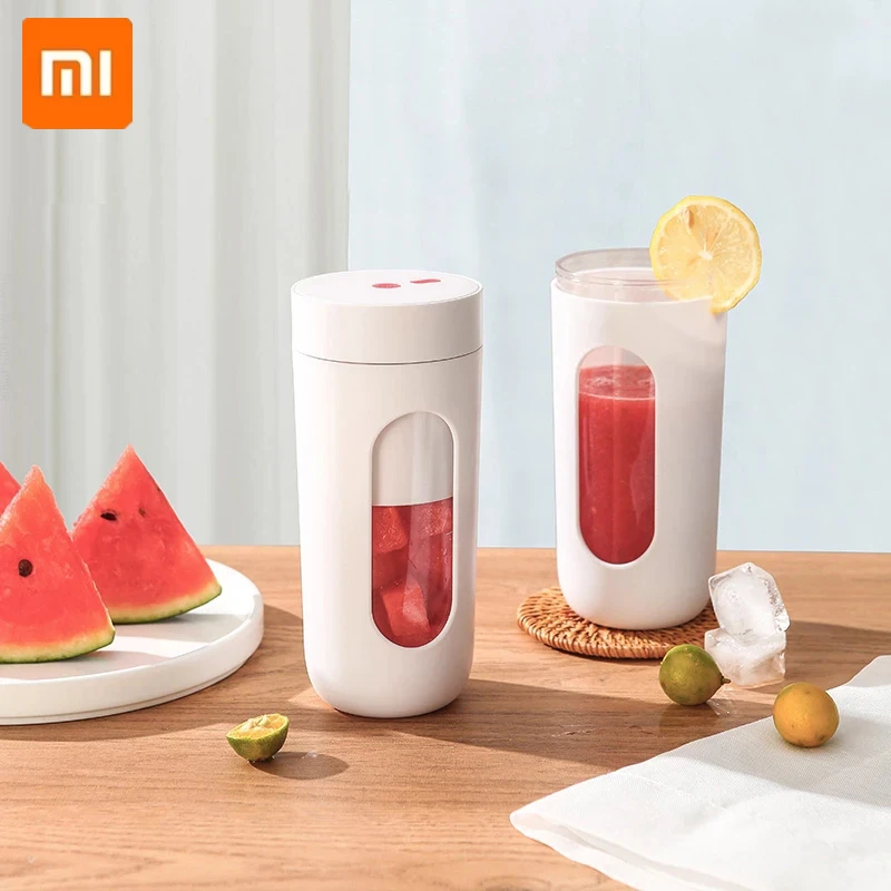 

Новый Электрический мини-блендер Xiaomi, портативная соковыжималка, соковыжималка для дробленого льда, блендер для молочного коктейля, быстро...
