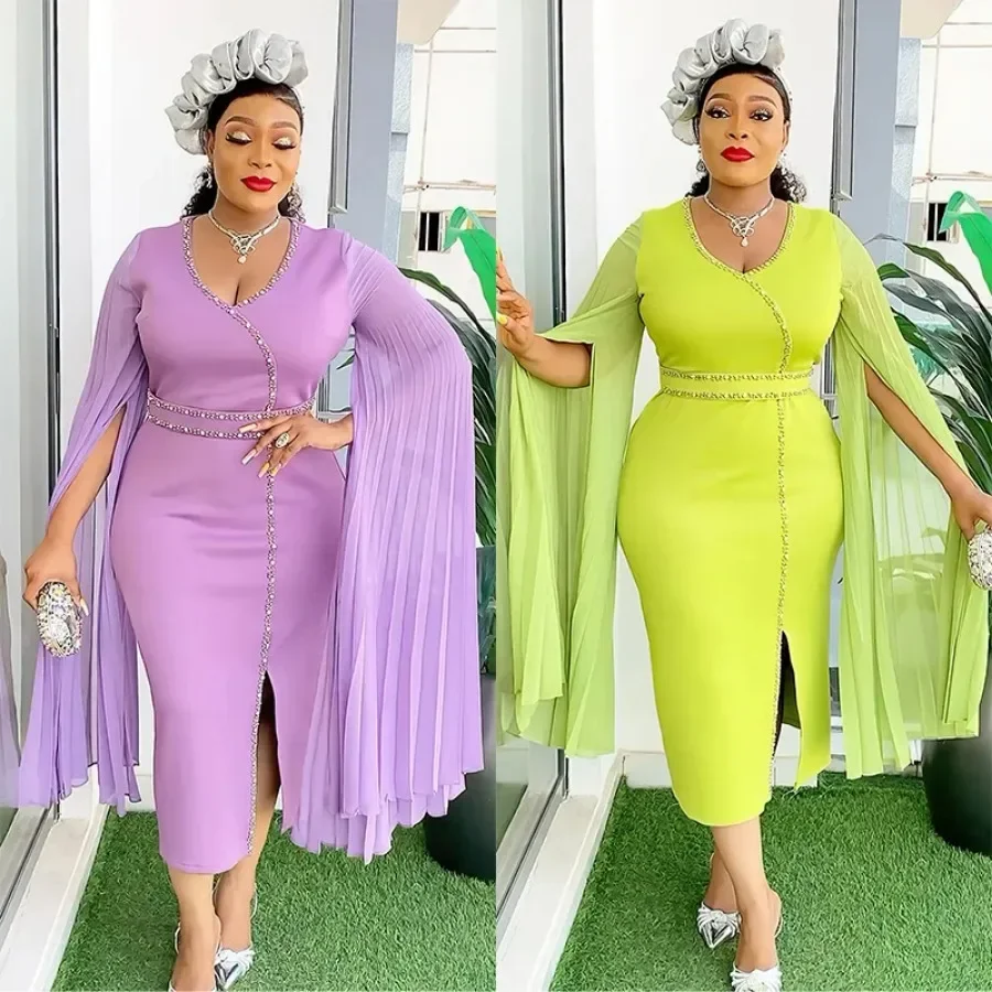 Африканские вечерние платья для женщин элегантное летнее африканское