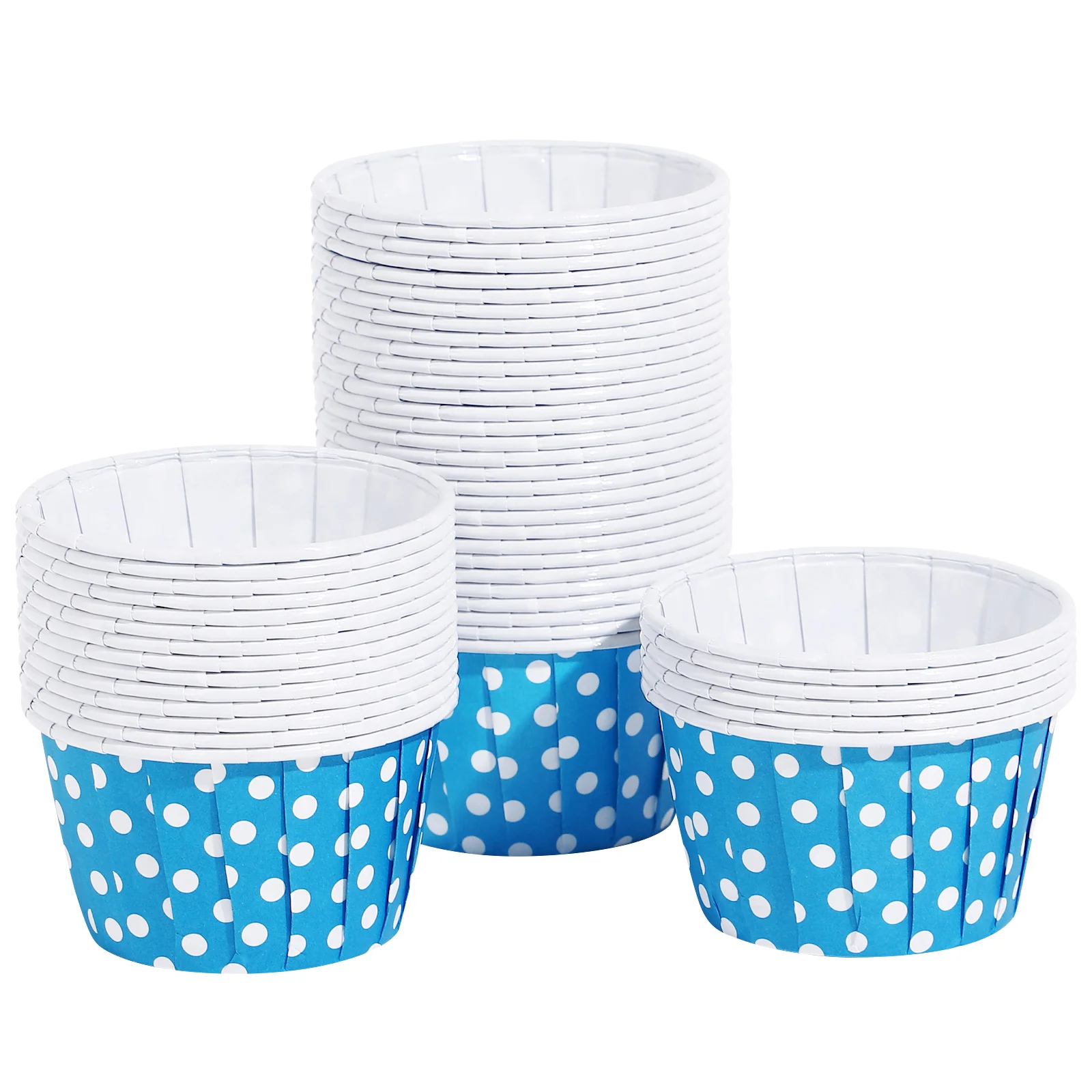 

100pcs Muffin Liners Paper Muffin Cups Baking Cupcake Wrappers Heat Resistant Cupcake Holder (Random Color)