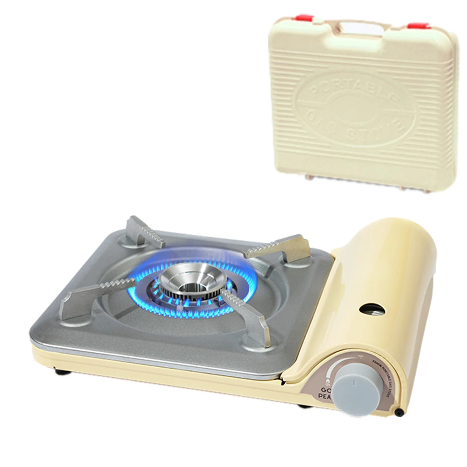 

Кассетная горелка, небольшая печь с прочным материалом, устойчивая к ветру горелка для открытого воздуха, походов, приготовления пищи