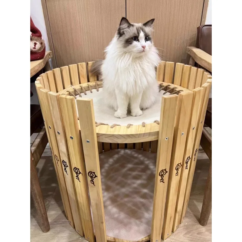 Рэгдолл кот Мейн игрушка солнце гнездо батут кошка лазающая рама кошачий домик