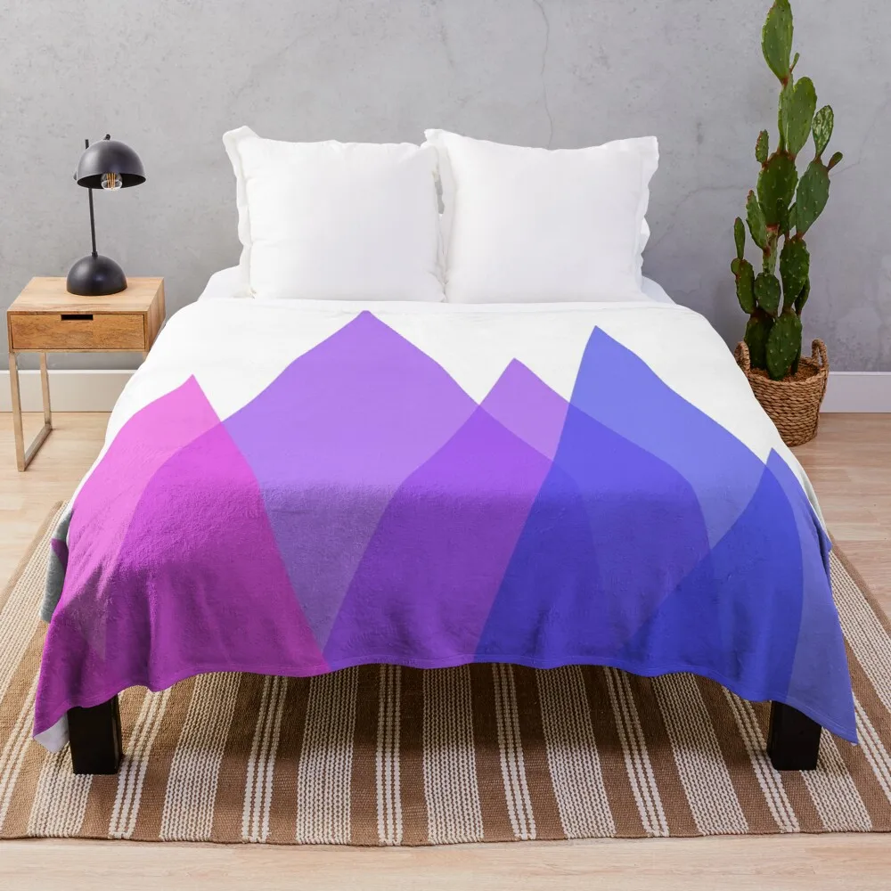 

Triangles, Bi Throw Blanket Double Plush Blanket