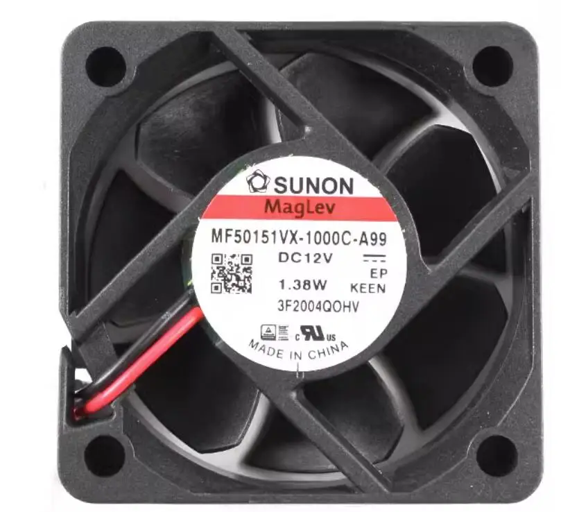 

SUNON MF50151VX-1000C-A99 DC 12V 1.38W 50x50x15mm 2-Wire Server Cooling Fan