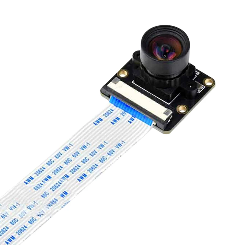 

For Raspberry Pi 4B/3B+/3A+/3B/2B Black White Camera Global Shutter Ov9281-110 Degree 1MP Wide Angle Fisheye Camera