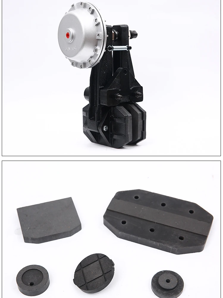 QDD/QDG пневматический тормоз с воздушным давлением горизонтальная установка