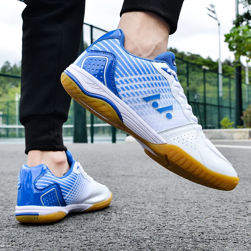 JIEMIAO  Trend Style Women Tennis Shoes Athletic Sneakers for Men Professional Sport Table Tennis Training Shoes Size 36-45